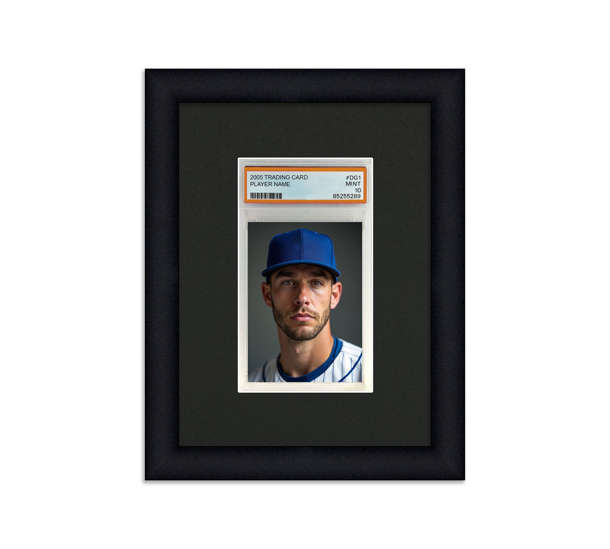 PSA Graded Card Display Frame - Holds 1 Slab, UV Protection Option, For  Baseball Cards