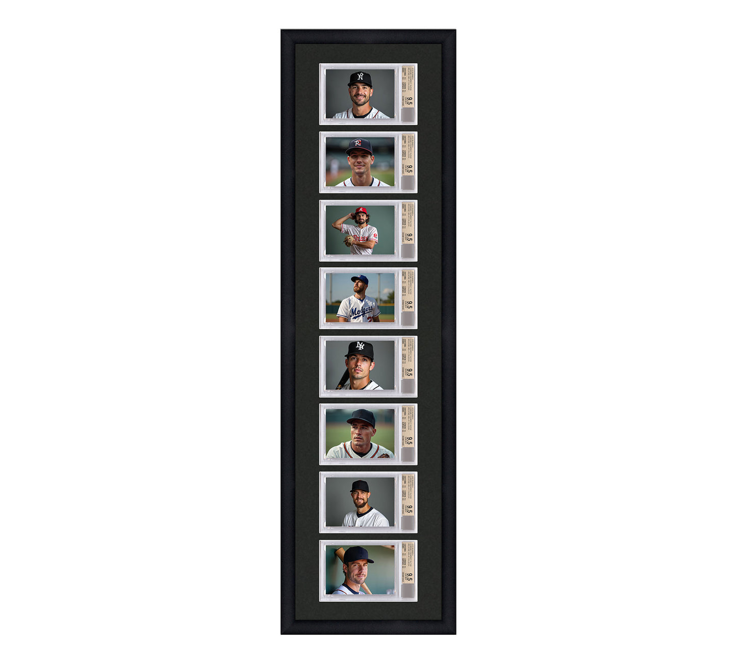 Card Frame Display - 8 Openings for BGS Graded Slabs