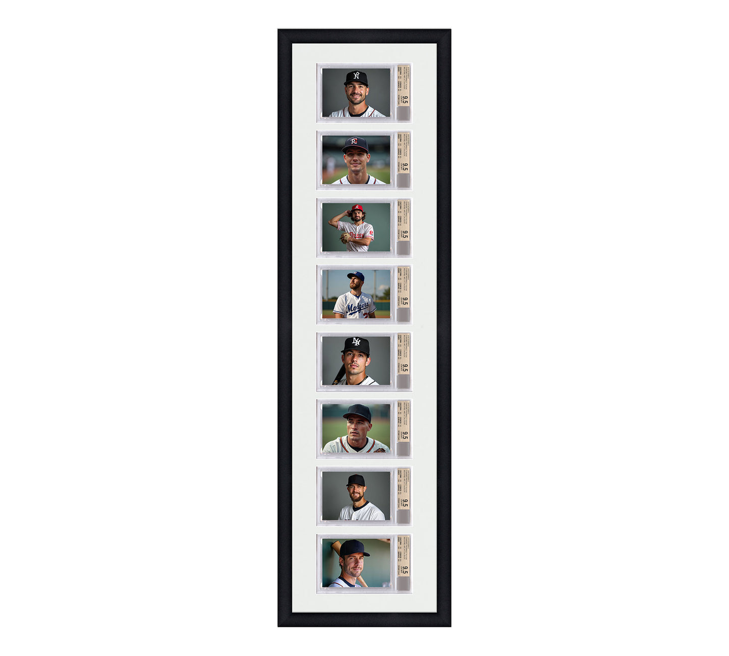 Card Frame Display - 8 Openings for BGS Graded Slabs