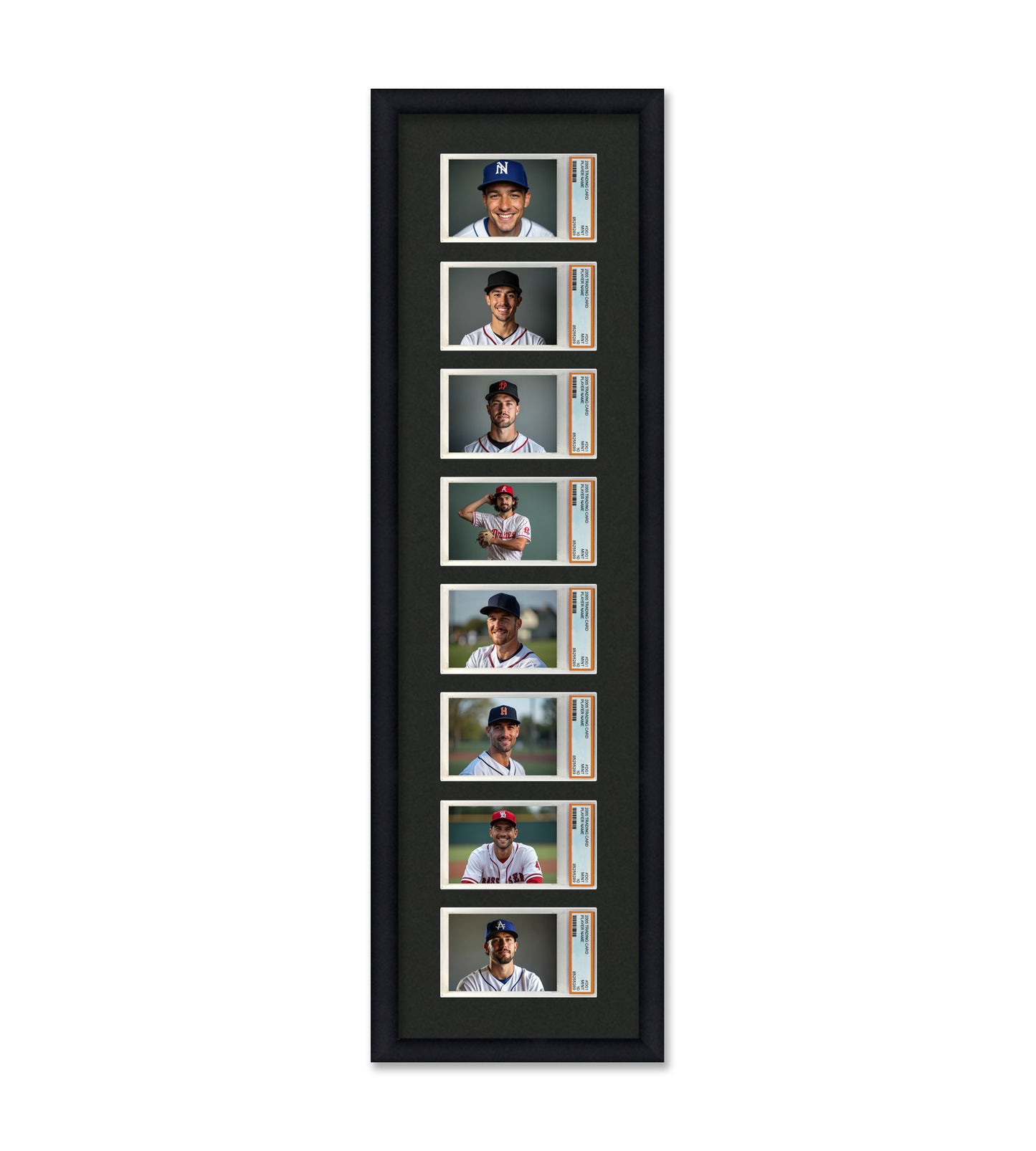 Card Frame Display - 8 Openings for PSA Graded Slabs