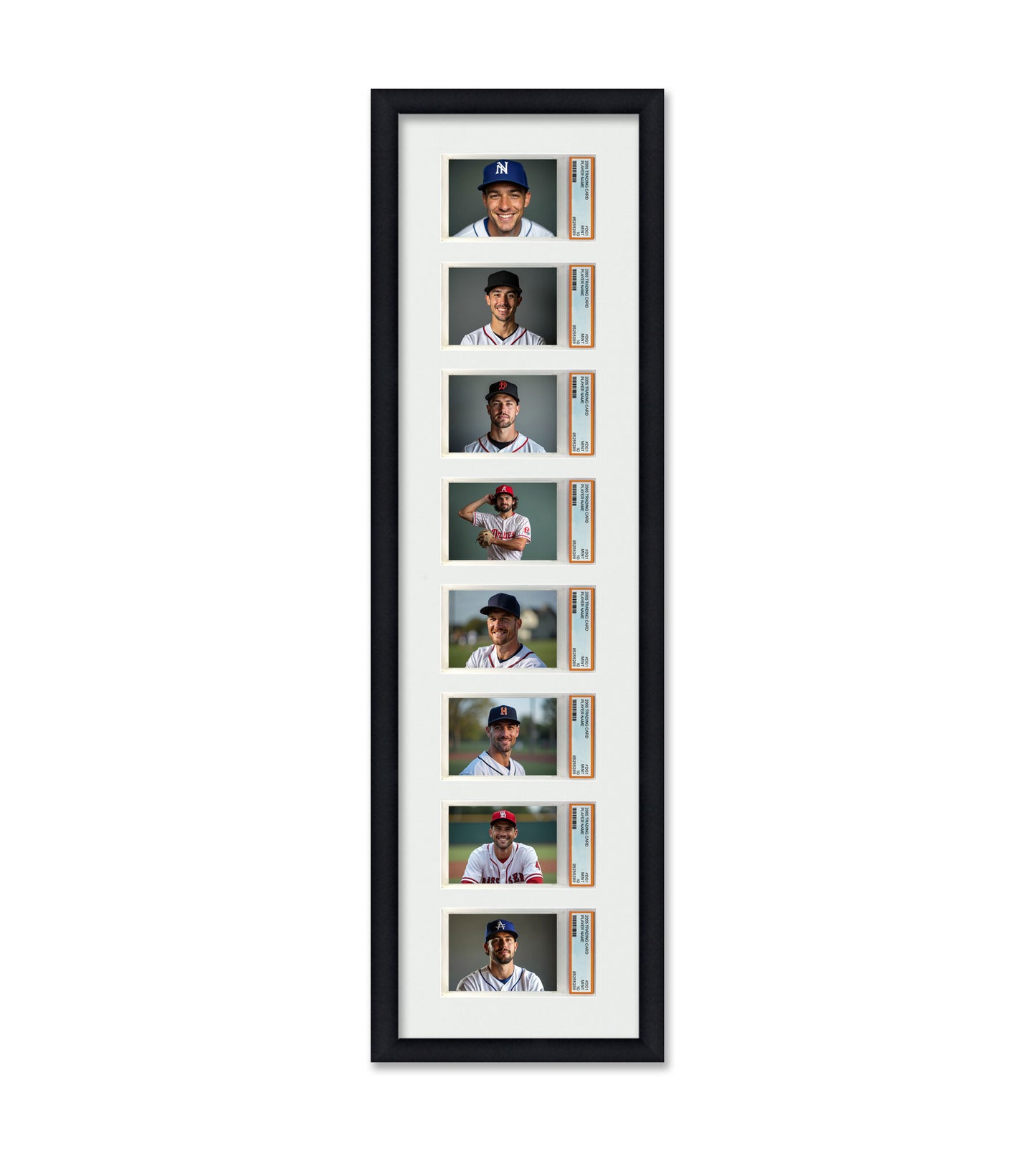Card Frame Display - 8 Openings for PSA Graded Slabs