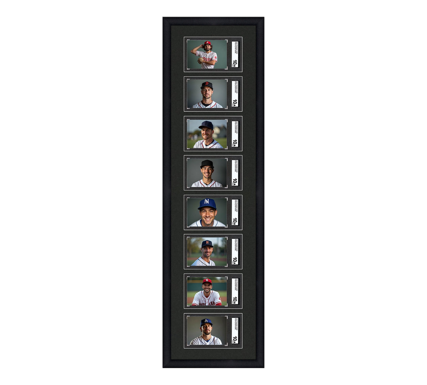Card Frame Display - 8 Openings for SGC Graded Slabs