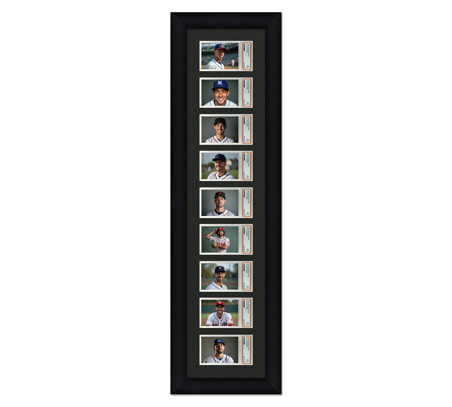 Card Frame Display - 9 Openings for PSA Graded Slabs