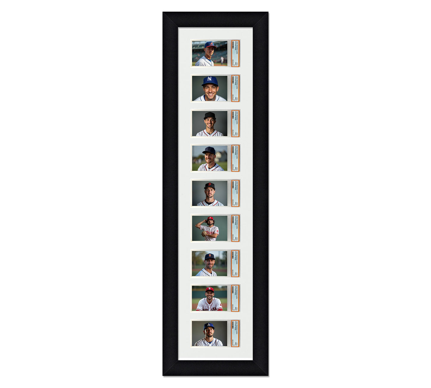Card Frame Display - 9 Openings for PSA Graded Slabs