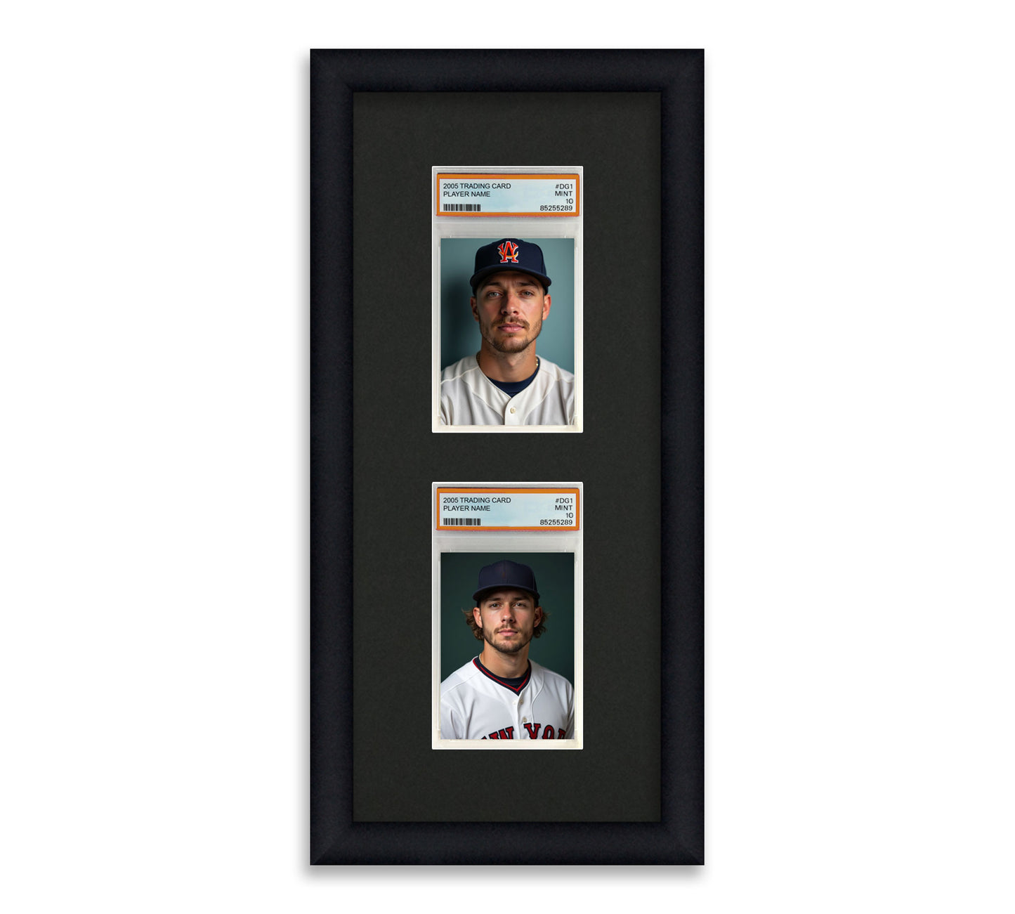 Card Frame Display - 2 Openings for PSA Graded Slabs