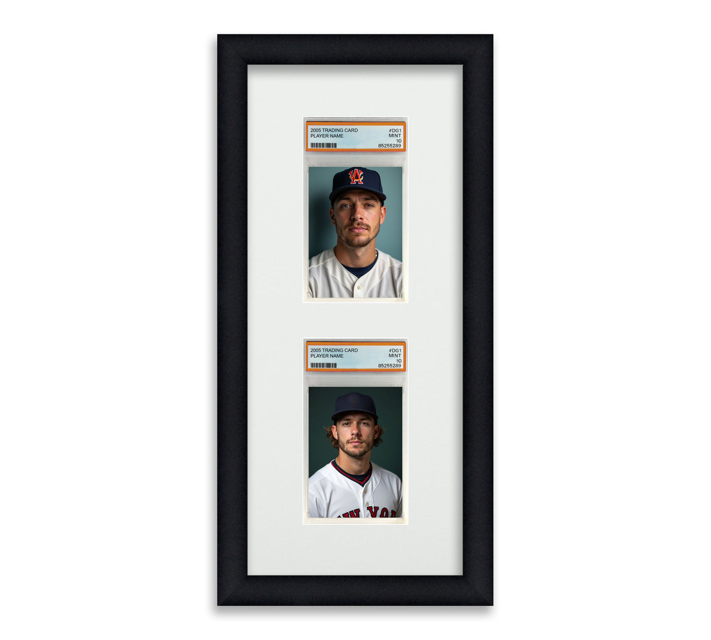 Card Frame Display - 2 Openings for PSA Graded Slabs
