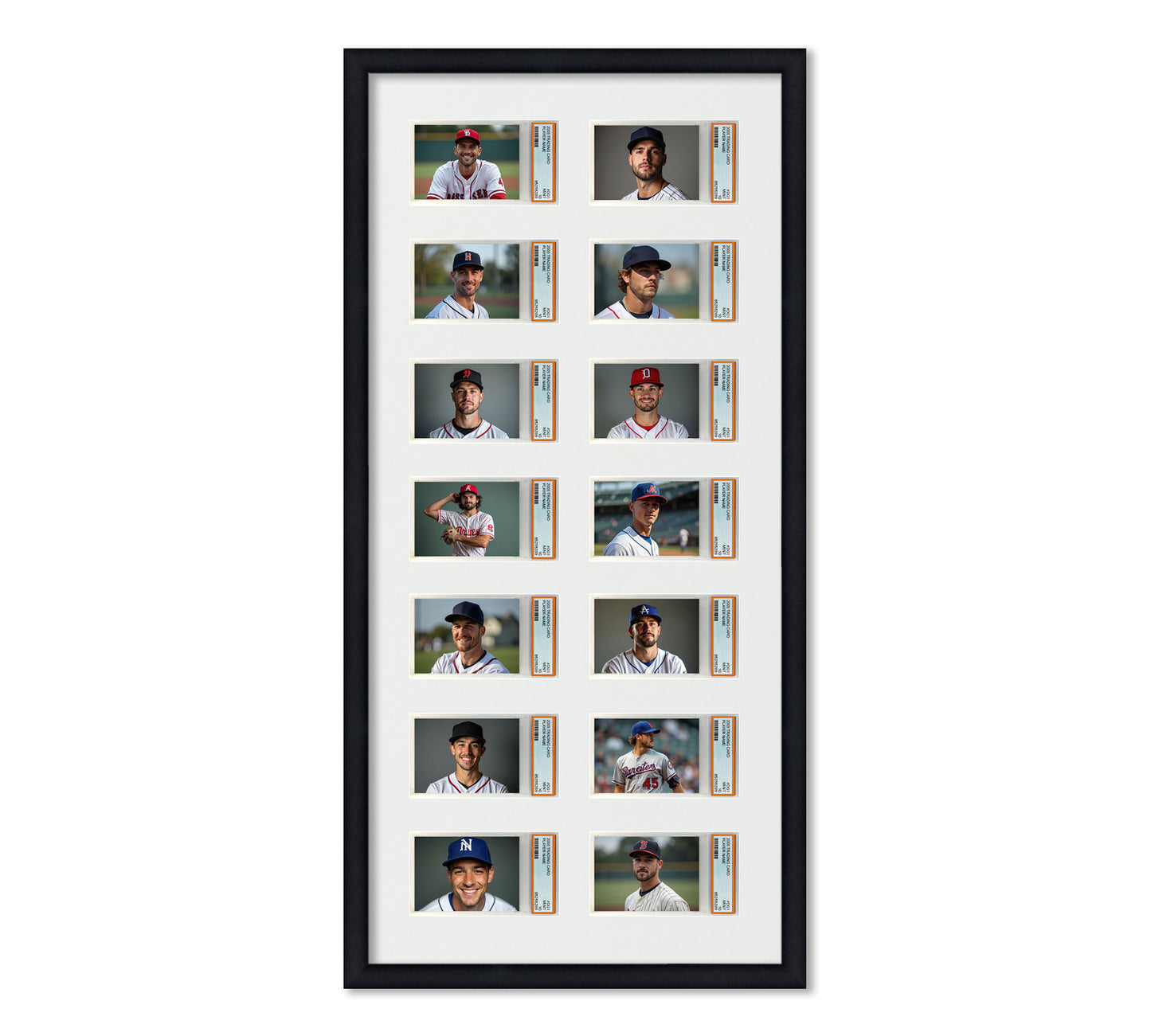 Card Frame Display - 14 Openings for PSA Graded Slabs