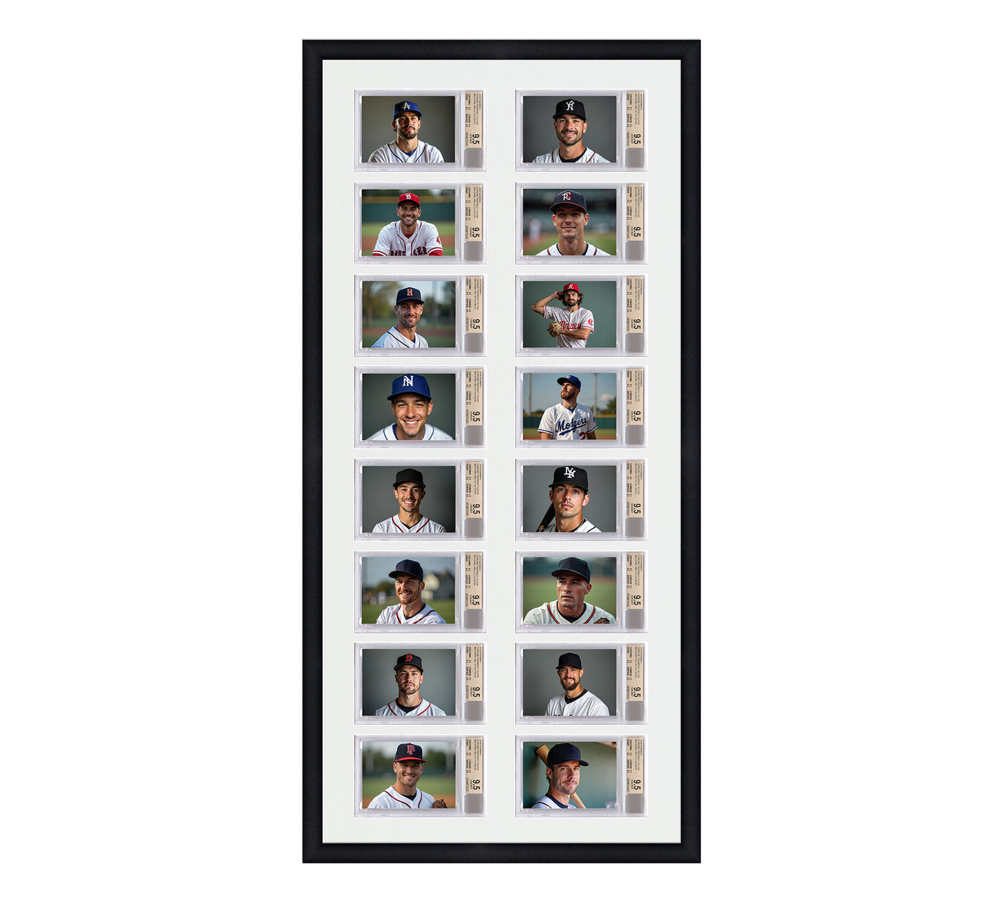 Card Frame Display - 16 Openings for BGS Graded Slabs