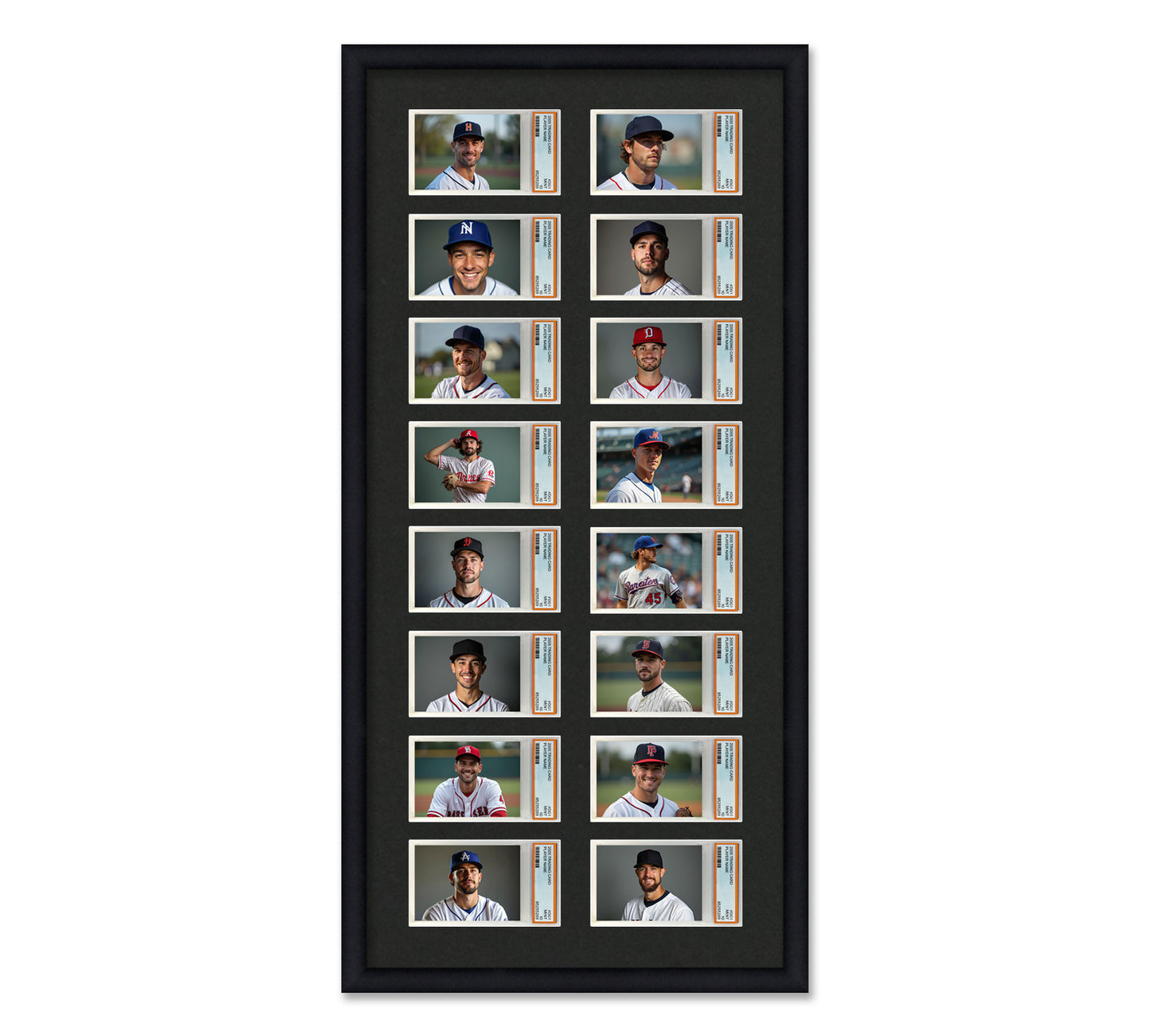 Card Frame Display - 16 Openings for PSA Graded Slabs