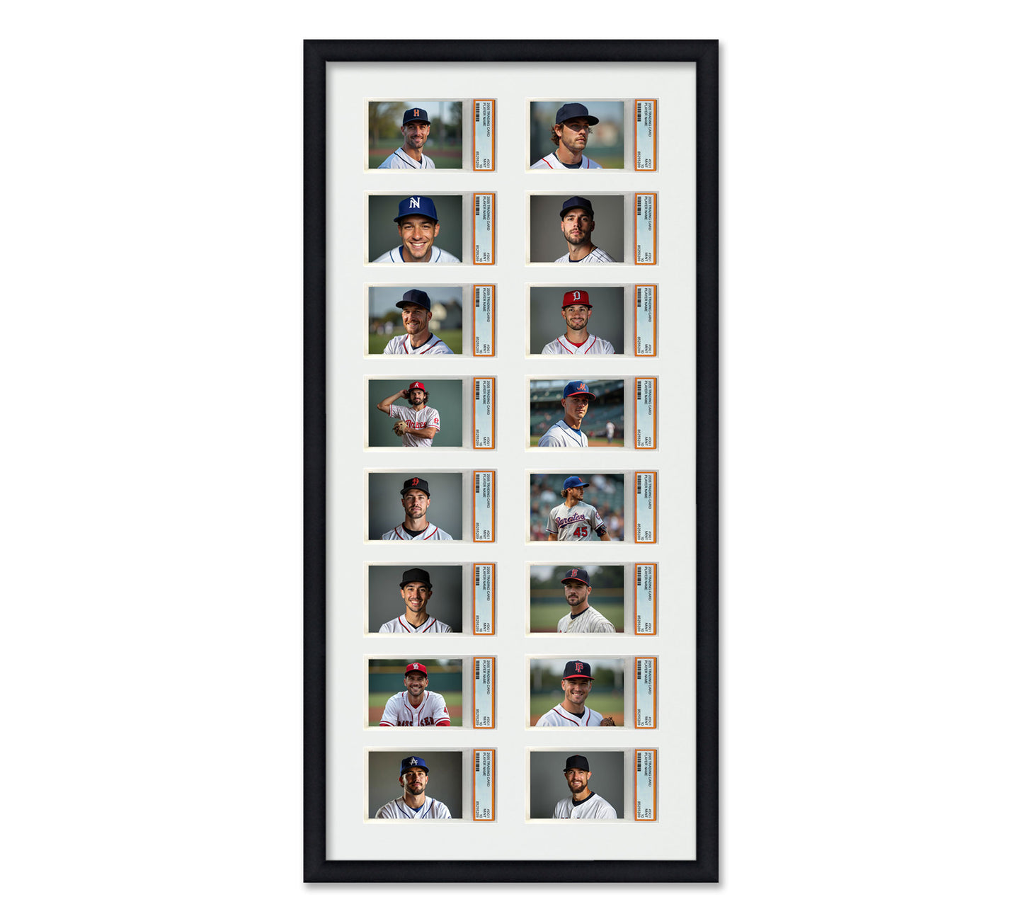 Card Frame Display - 16 Openings for PSA Graded Slabs