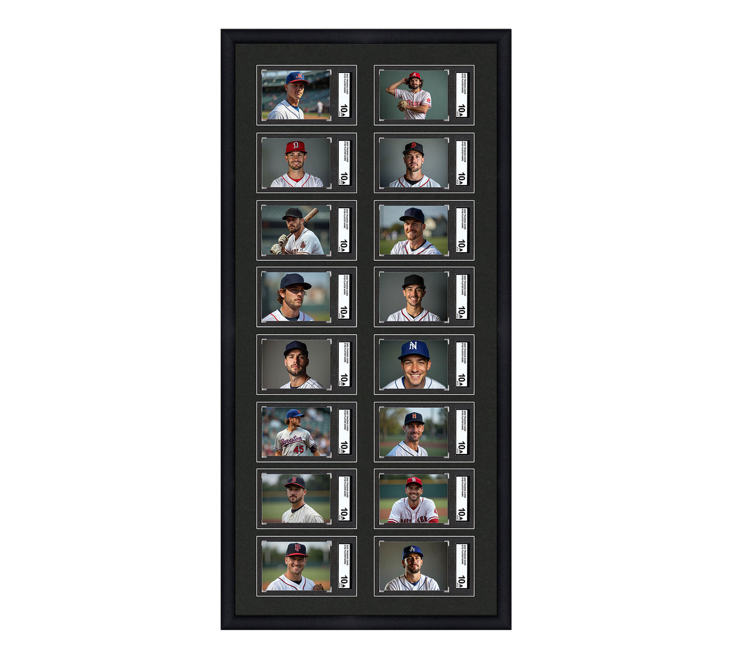 Card Frame Display - 16 Openings for SGC Graded Slabs