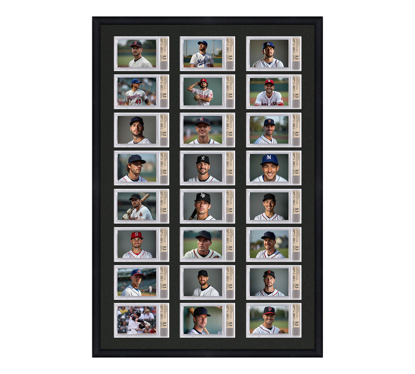 Card Frame Display - 24 Openings for BGS Graded Slabs