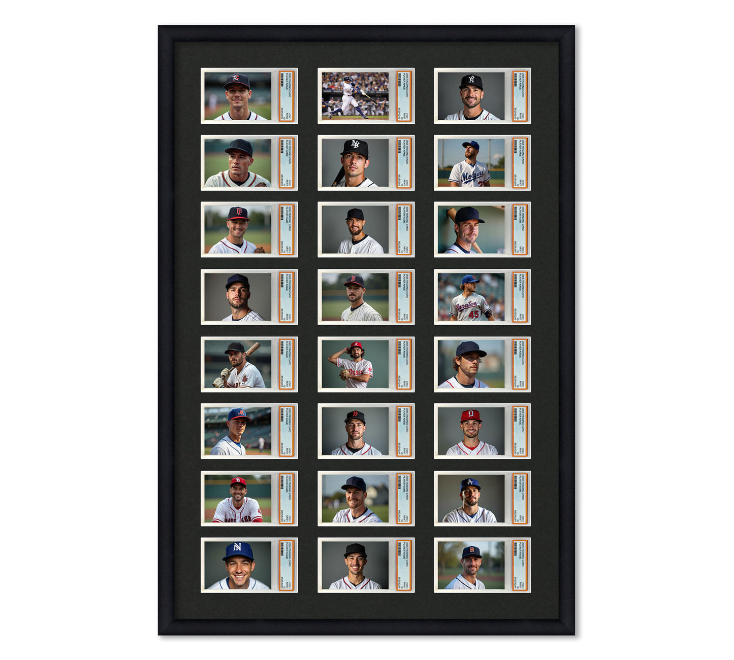 Card Frame Display - 24 Openings for PSA Graded Slabs