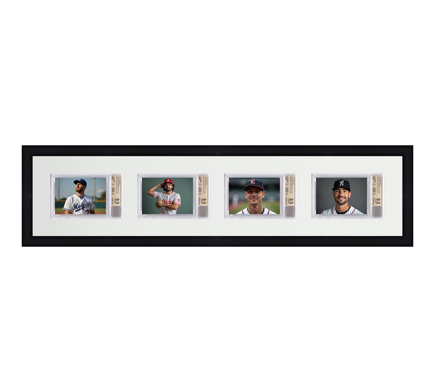 Card Frame Display - 4 Openings for BGS Graded Slabs