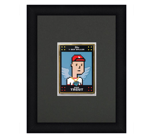 Framed Card Display - 1 Opening for the UltraPro or BCW 1Touch Magnetic Case (35pt)