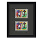 Framed Card Display - 2 Openings for the UltraPro or BCW 1Touch Magnetic Case (35pt)