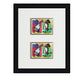 Framed Card Display - 2 Openings for the UltraPro or BCW 1Touch Magnetic Case (35pt)