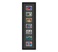 Framed Card Display - 7 Openings for the UltraPro or BCW 1Touch Magnetic Case (35pt)
