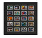 Framed Card Display - 20 Openings for the UltraPro or BCW 1Touch Magnetic Case (35pt)