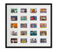 Framed Card Display - 20 Openings for the UltraPro or BCW 1Touch Magnetic Case (35pt)