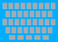 CUSTOM Framed Card Display - 39 Openings (Rows of 9, 8, 9, 8, and 5 horizontal) for BCW 100pt magnetic cases