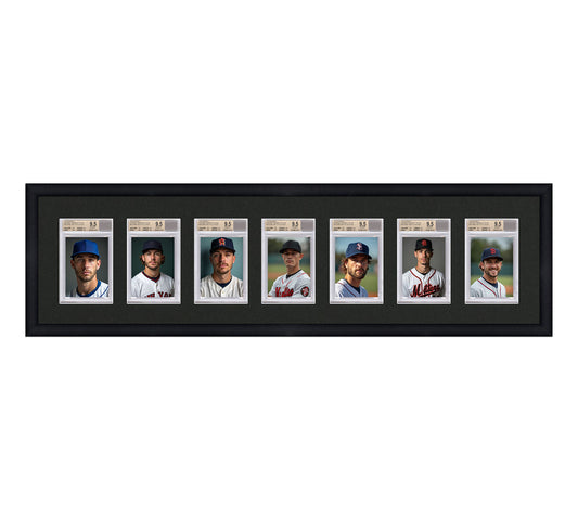 Card Frame Display - 7 Openings for BGS Graded Slabs
