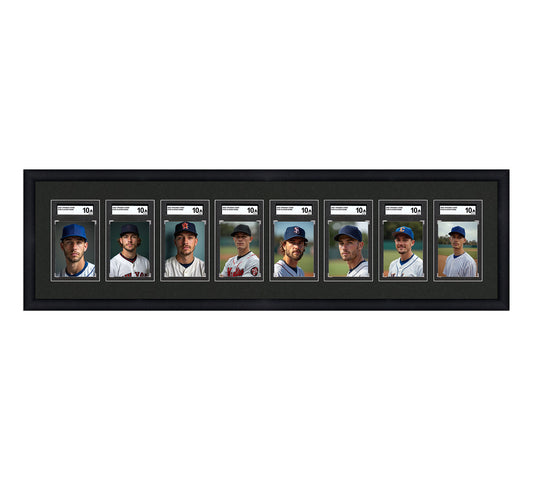 Card Frame Display - 8 Openings for SGC Graded Slabs