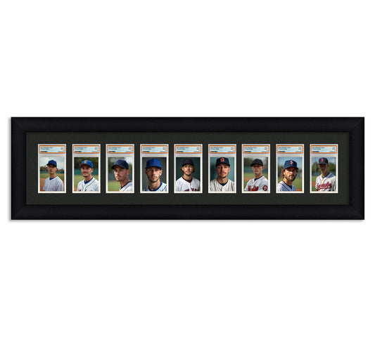 Card Frame Display - 9 Openings for PSA Graded Slabs