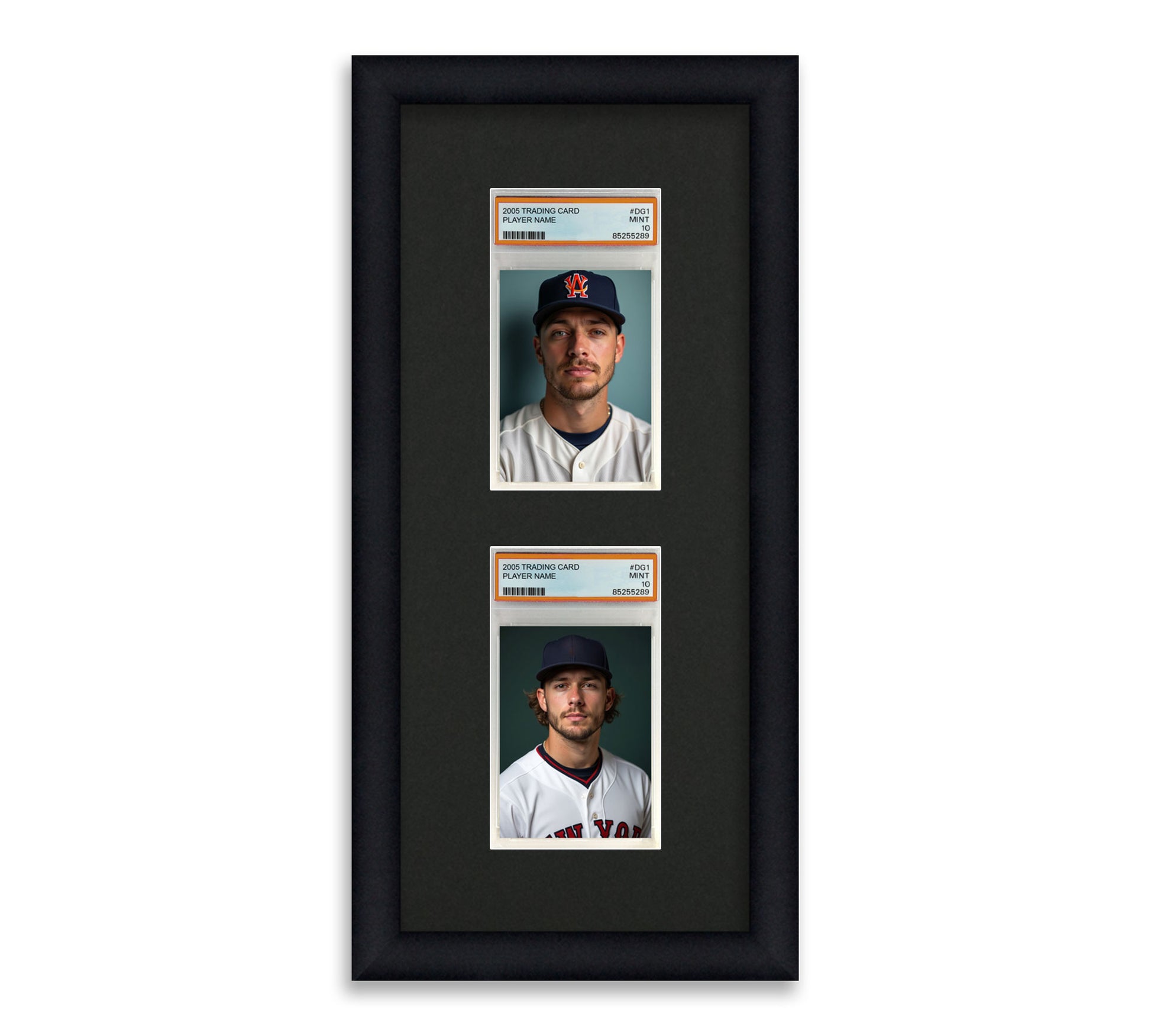 Card Frame Display - 2 Openings for PSA Graded Slabs Card Frame Display - 2 Openings for PSA Graded Slabs