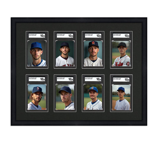 Card Frame Display - 8 Openings for SGC Graded Slabs