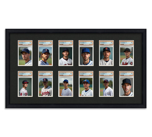 Card Frame Display - 12 Openings for PSA Graded Slabs