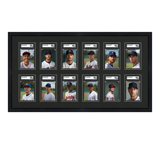 Card Frame Display - 12 Openings for SGC Graded Slabs