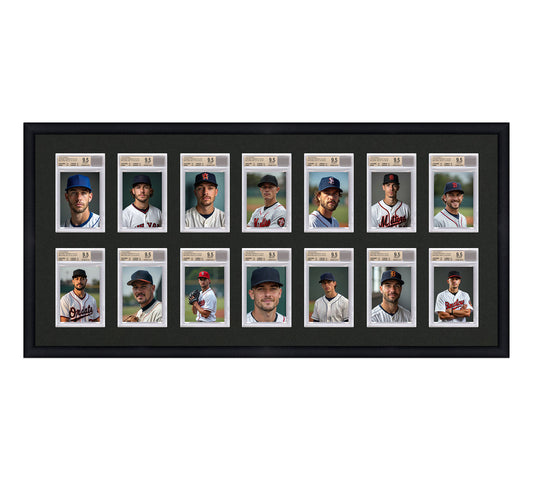 Card Frame Display - 14 Openings for BGS Graded Slabs