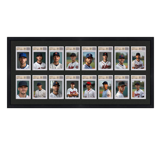 Card Frame Display - 16 Openings for BGS Graded Slabs