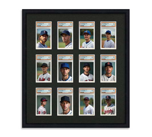 Card Frame Display - 12 Openings for PSA Graded Slabs