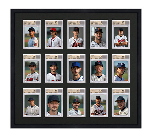 Card Frame Display - 15 Openings for BGS Graded Slabs