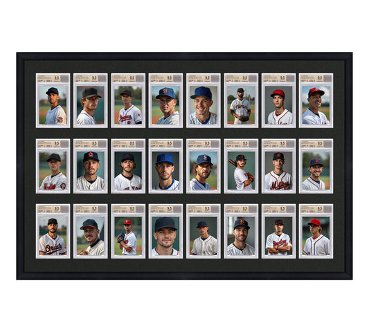 Card Frame Display - 24 Openings for BGS Graded Slabs