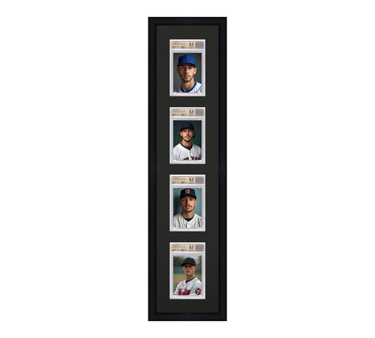 Card Frame Display - 4 Openings for BGS Graded Slabs