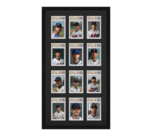 Card Frame Display - 12 Openings for BGS Graded Slabs