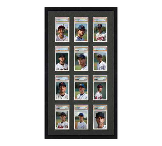Card Frame Display - 12 Openings for PSA Graded Slabs