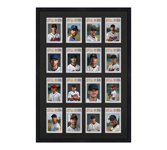 Card Frame Display - 16 Openings for BGS Graded Slabs