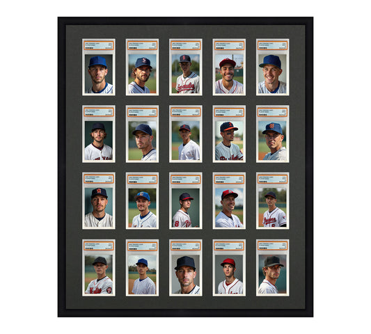 Card Frame Display - 20 Openings for PSA Graded Slabs