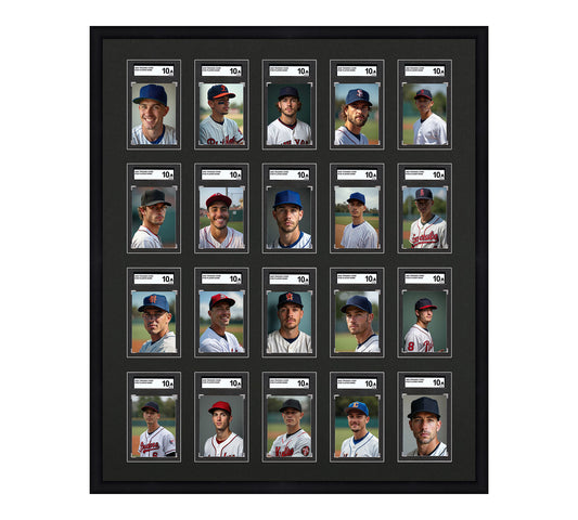 Card Frame Display - 20 Openings for SGC Graded Slabs
