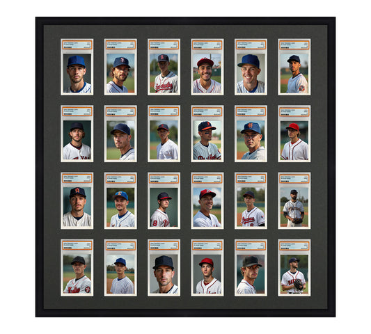 Card Frame Display - 24 Openings for PSA Graded Slabs