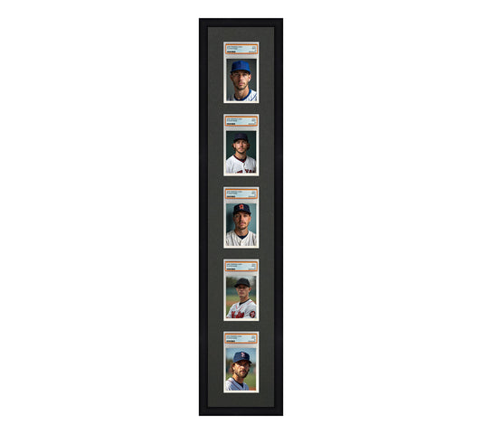 Card Frame Display - 5 Openings for PSA Graded Slabs