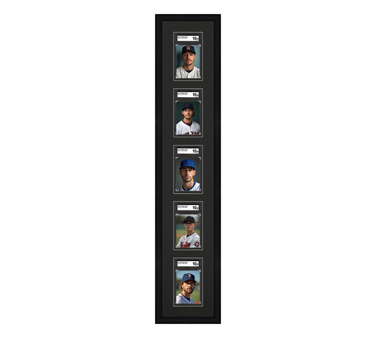 Card Frame Display - 5 Openings for SGC Graded Slabs