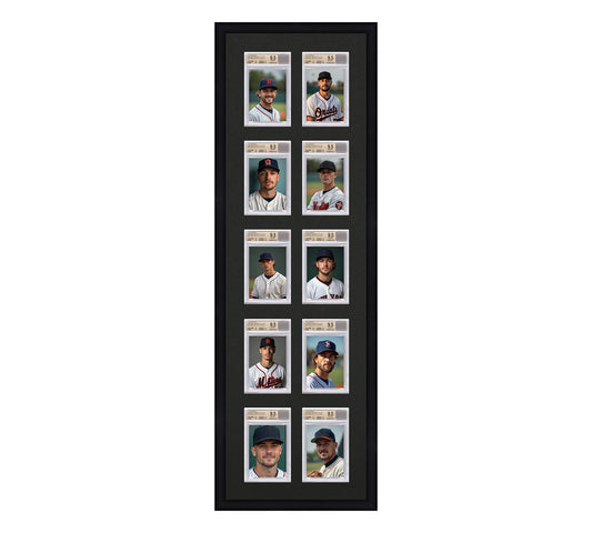 Card Frame Display - 10 Openings for BGS Graded Slabs