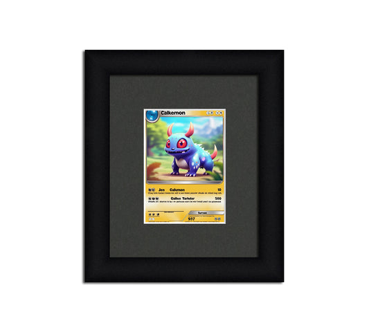 Card Frame Display - 1 Opening for Pokemon, Magic The Gathering, or other Sleeved or Toploader cards