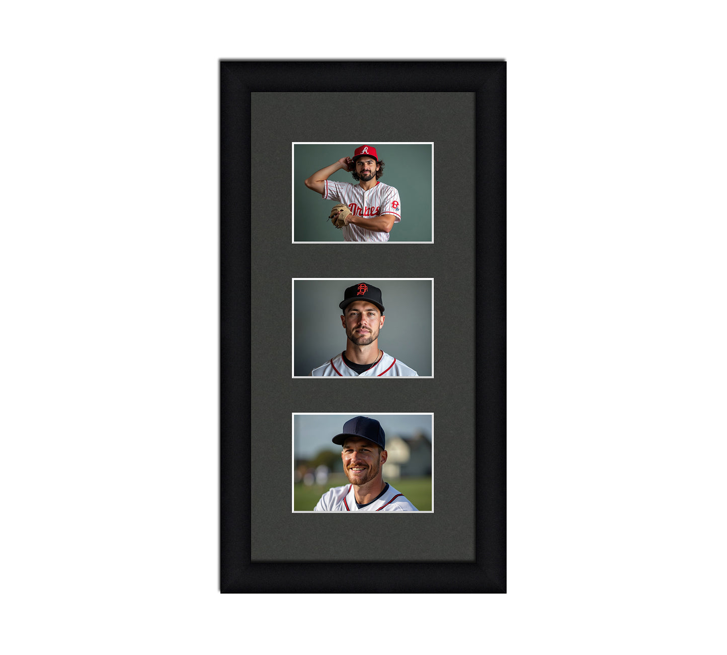 Card Frame Display - 3 Openings for Pokemon, Magic The Gathering, or o Card Frame Shop Card Frame Display - 3 Openings for Pokemon, Magic The Gathering, or o Card Frame Shop