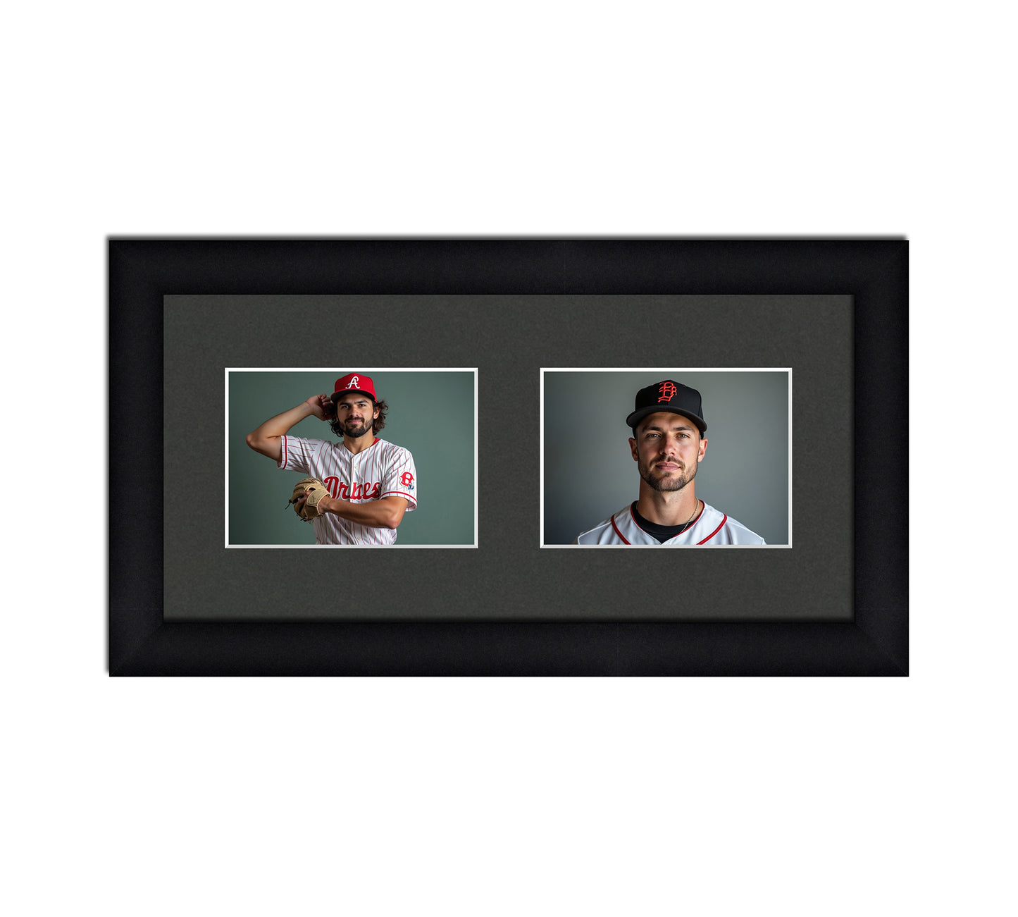 Card Frame Display - 2 Openings for Pokemon, Magic The Gathering, or other Sleeved or Toploader cards – Sleeve (2.5"x3.5")